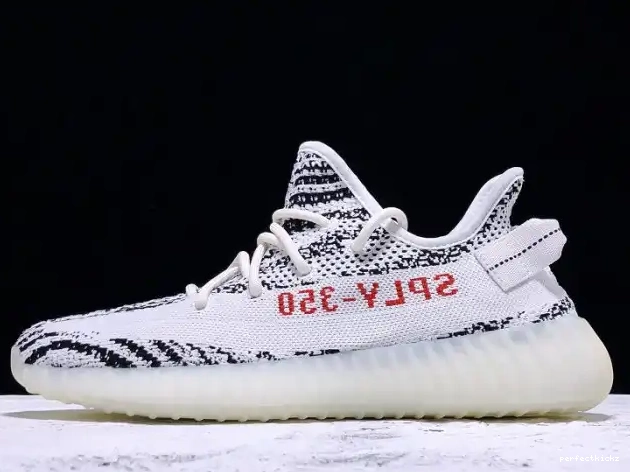Yeezy White Zebra 350 Adidas Boost CP9654 V2 Black 0505